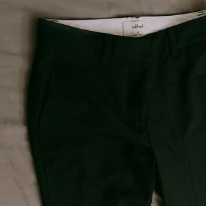 Wilfred long straight dress pants (00/black)